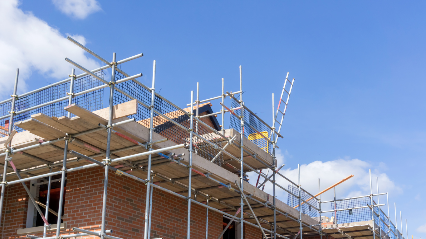 Residential scaffolding North Devon
